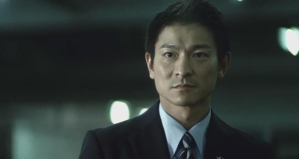 اندی لاو در نمایی از فیلم سینمایی «اعمال شیطانی» (Infernal Affairs)